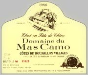 Roussillon-Mas Camo 1986
